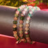 Rentierquarz | Silber | Heilsteinperlenarmband